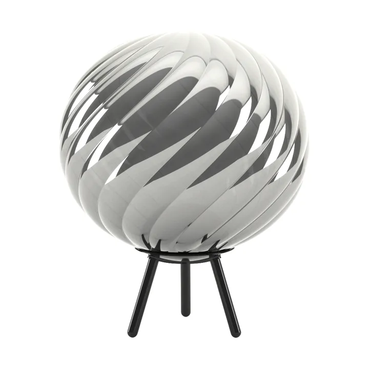 Whirl portabel golvlampa - Silver-black - Tom Dixon