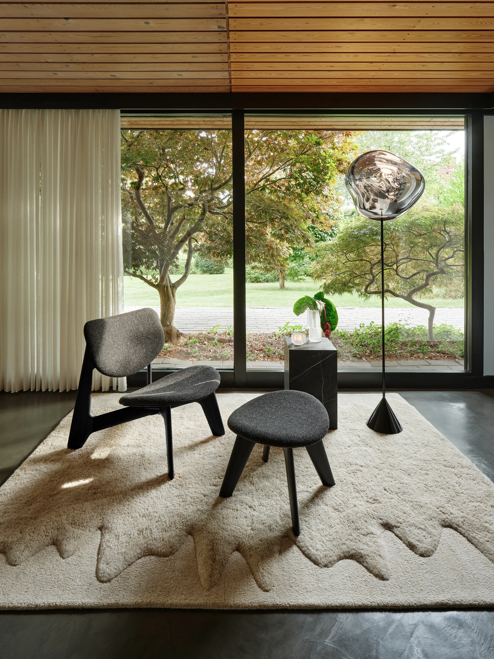 Wobble matta, Natural, 200x300 cm Tom Dixon