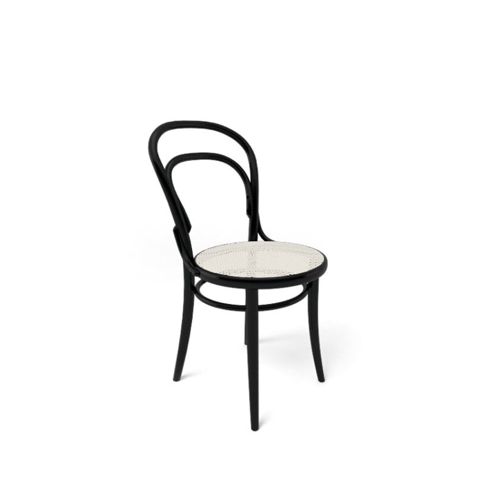 Ton no.14 stol Svartbets B123-New Rottingsits | Skandinavisk Design | Stolar | Svart