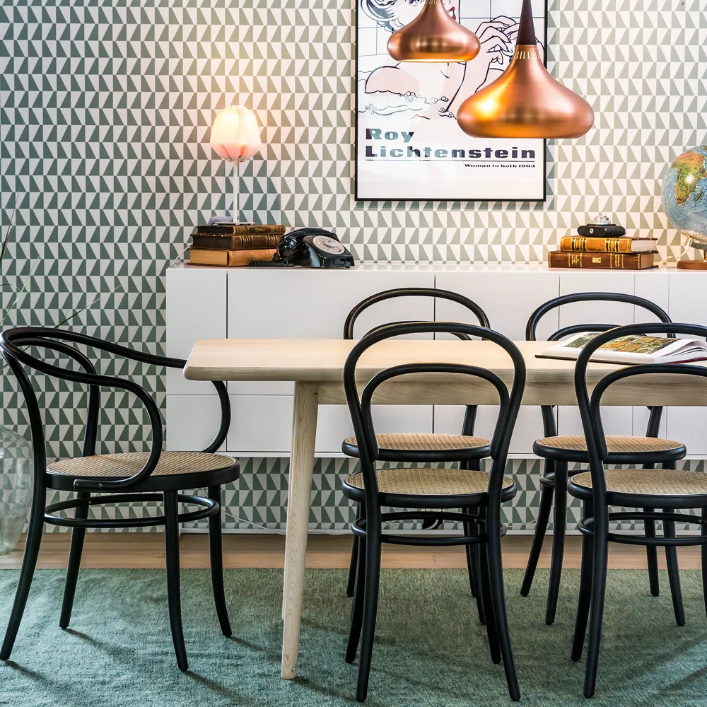 Ton karmstol rottingsits TON →