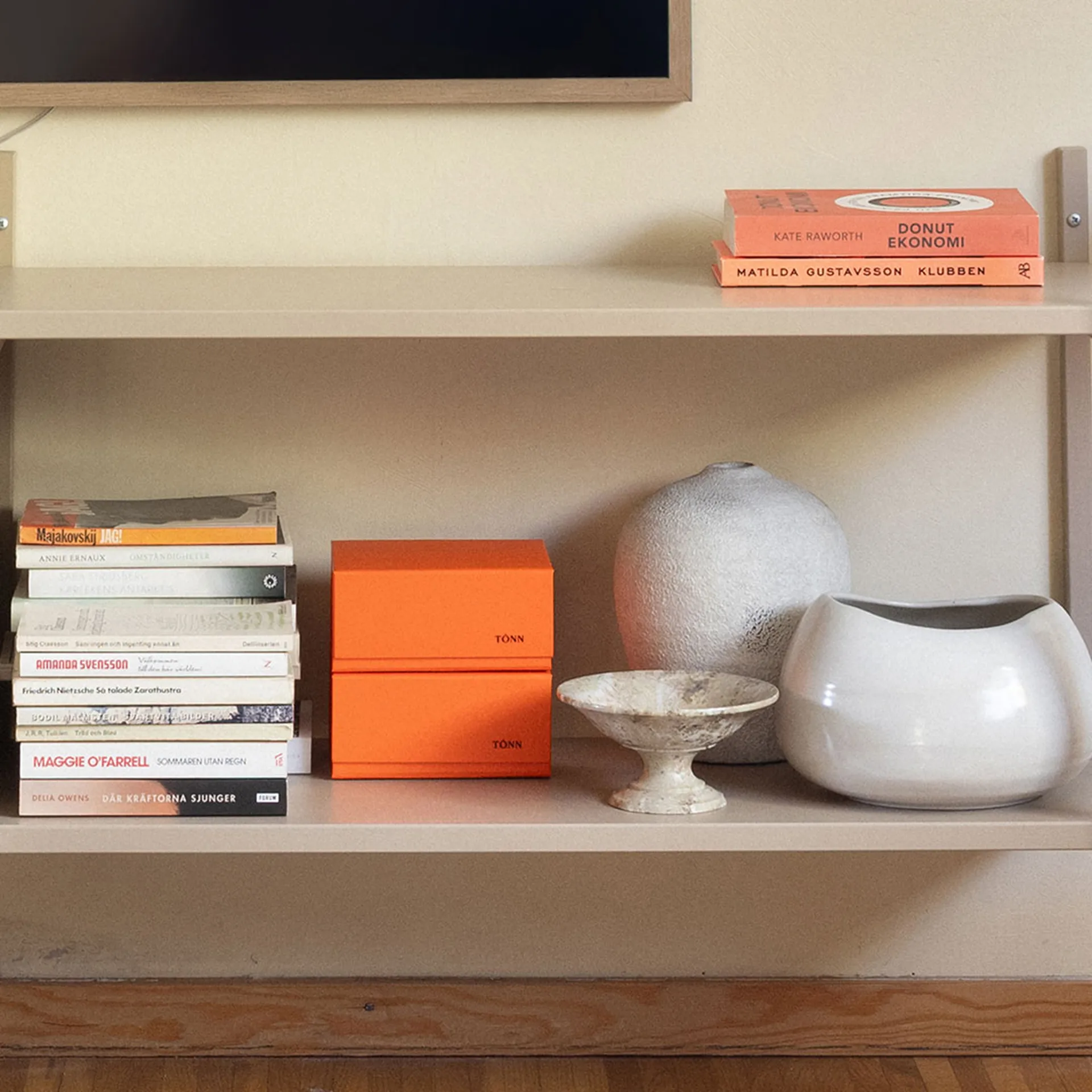 Pac box förvaringsbox, Danish red, small 11x10,5x16 cm, 2-pack TÔNN furniture