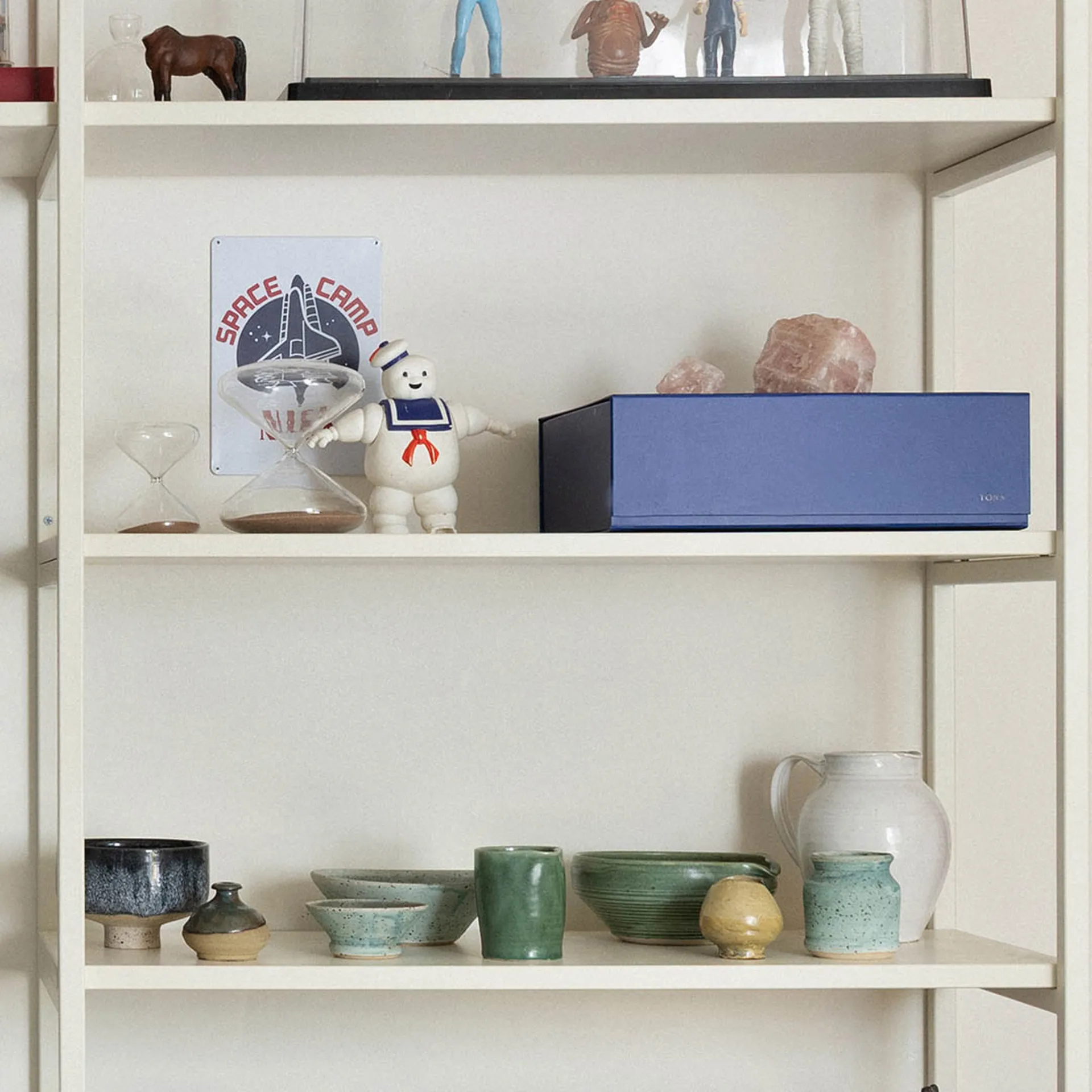 Pac box förvaringsbox, Midnight blue, large 32,5x10,5x30 cm, 2-pack TÔNN furniture