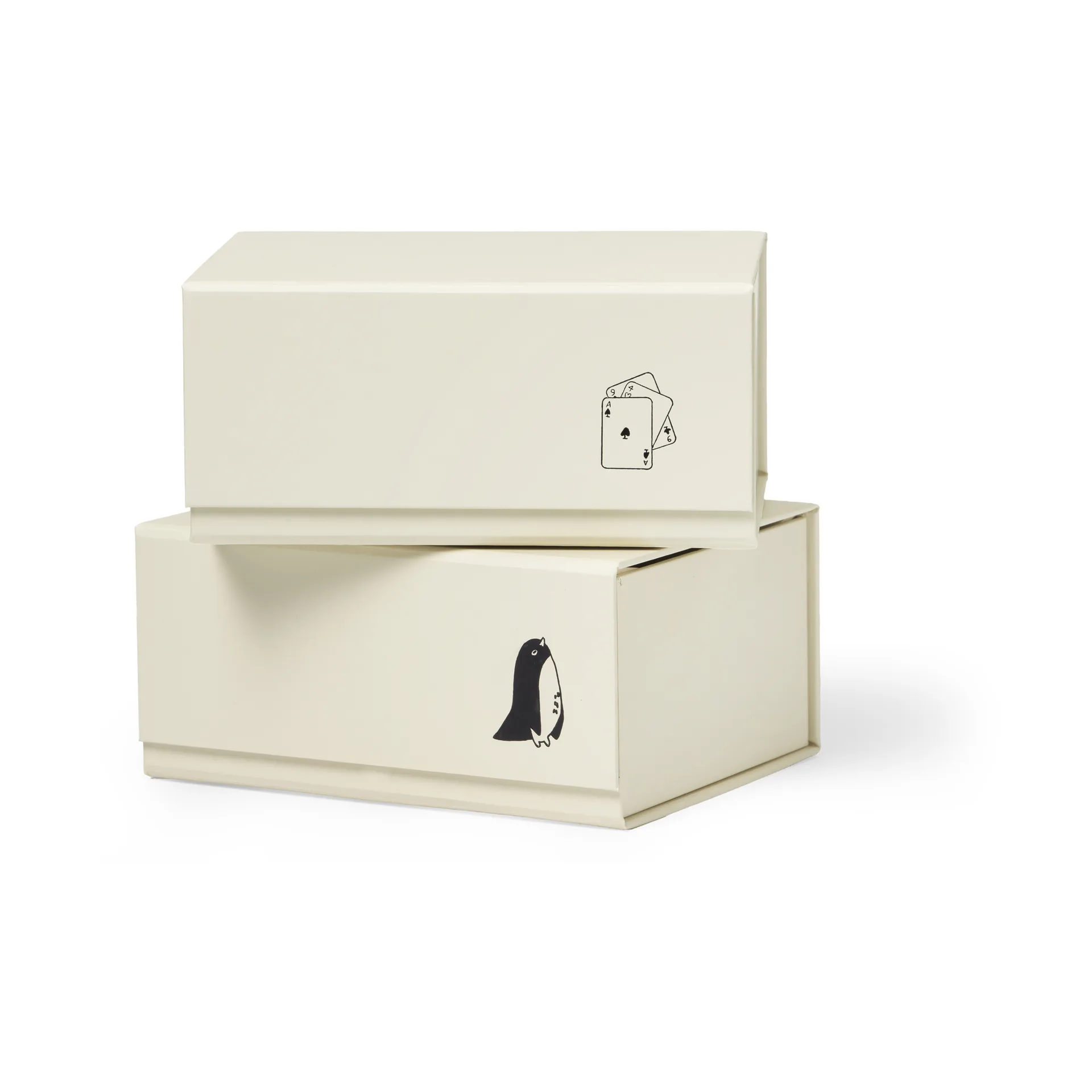Pac box förvaringsbox, TÔNN x MAJASBOK Off-white, 2-pack TÔNN furniture