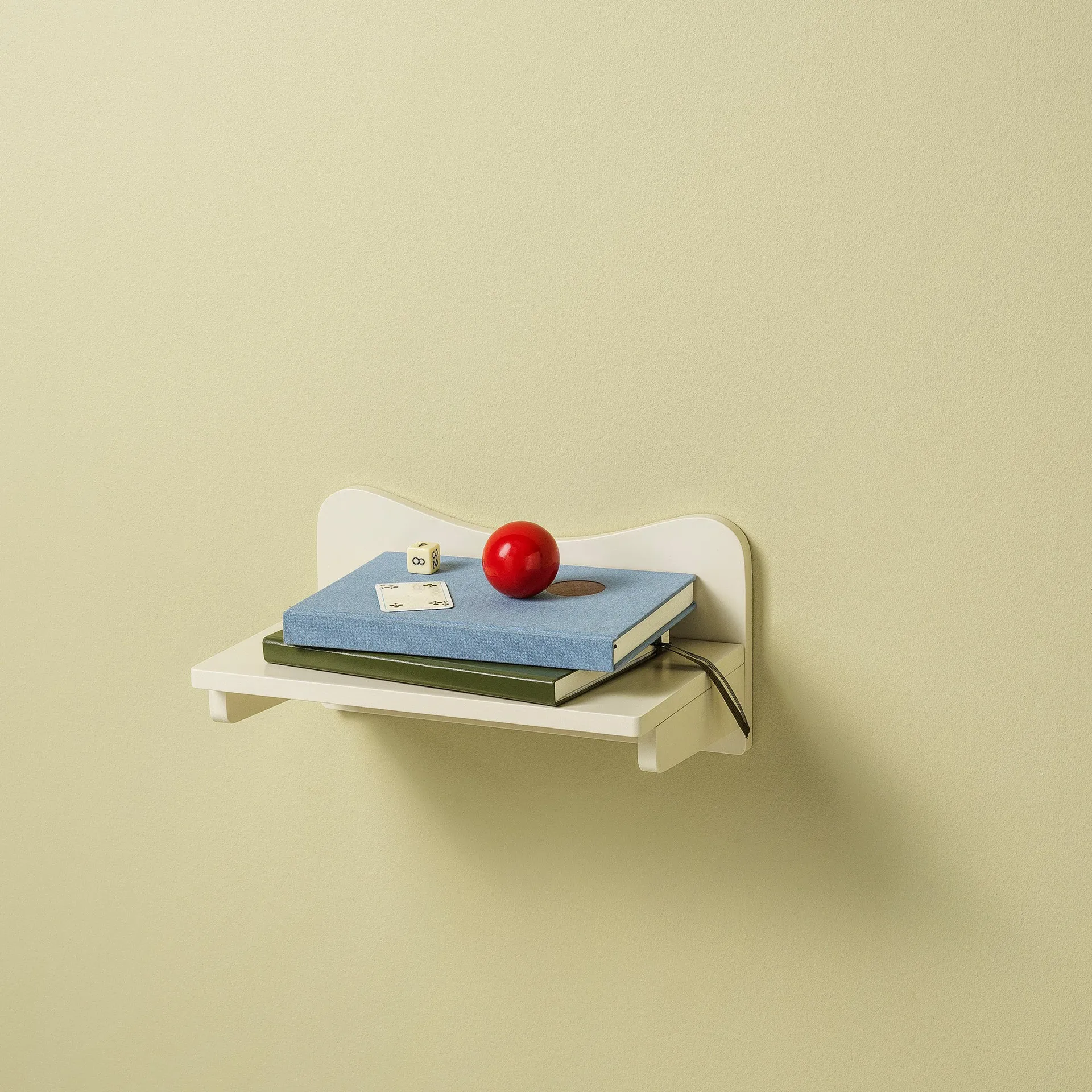 Patsy vägghylla 15x30 cm, Off-white TÔNN furniture