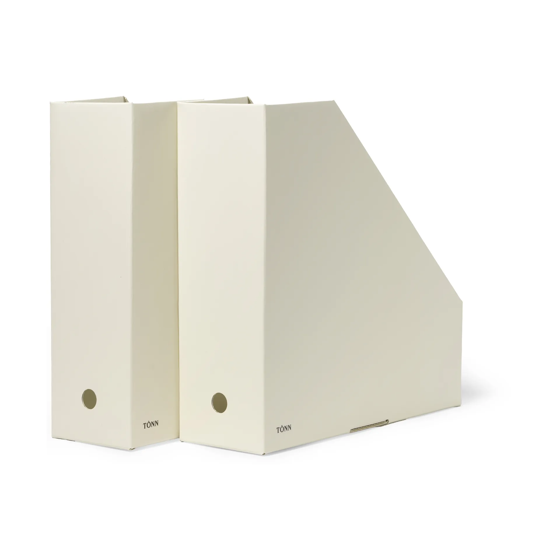Pia tidsskriftssamlare, Off-white, 10x31x30 cm, 2-pack TÔNN furniture