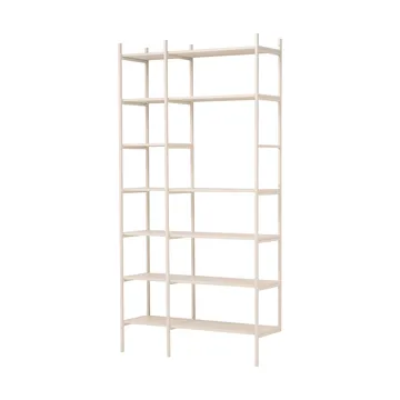 Portal bokhylla 123 cm - Off-white - TÔNN furniture
