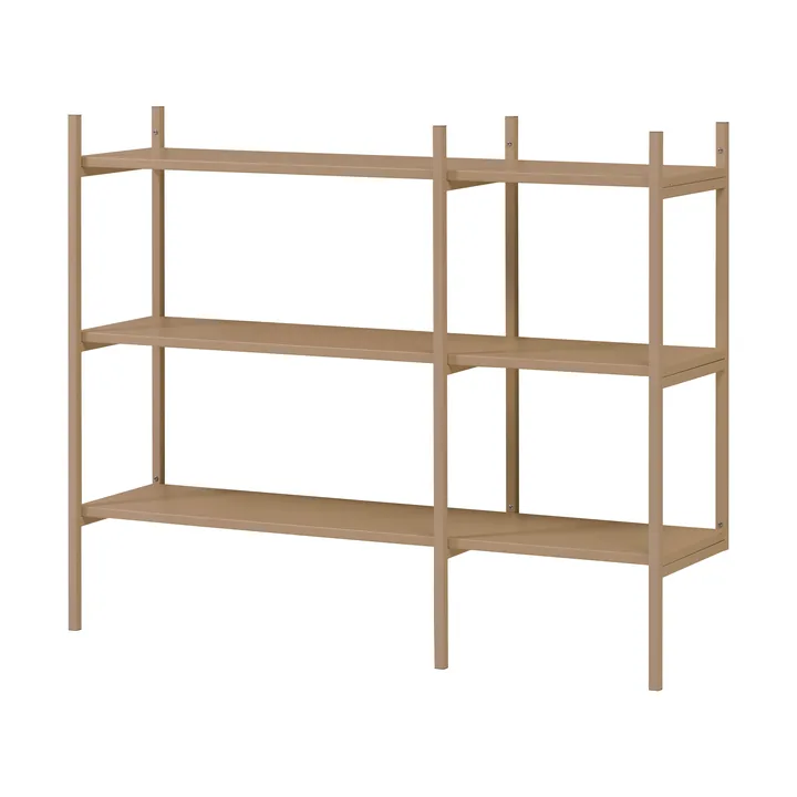Portal bokhylla small, Camel, 123 cm - TÔNN furniture