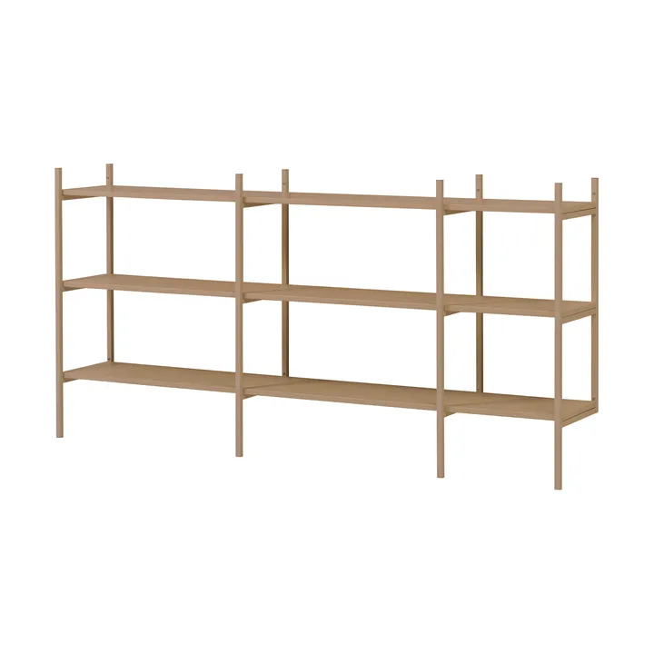 Portal bokhylla small, Camel, 201 cm - TÔNN furniture