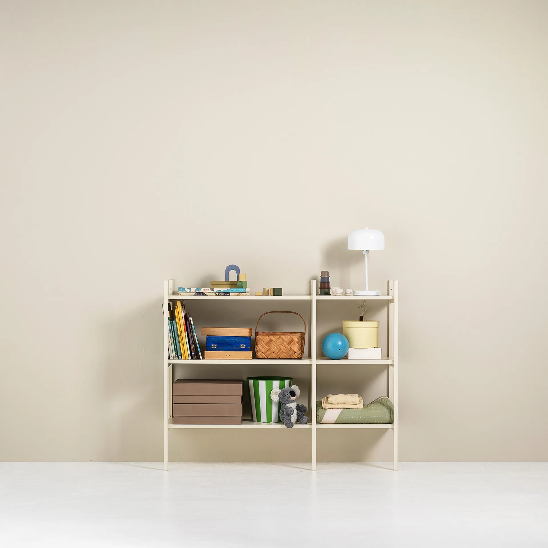 Portal bokhylla small, Off white, 123 cm,  TÔNN furniture