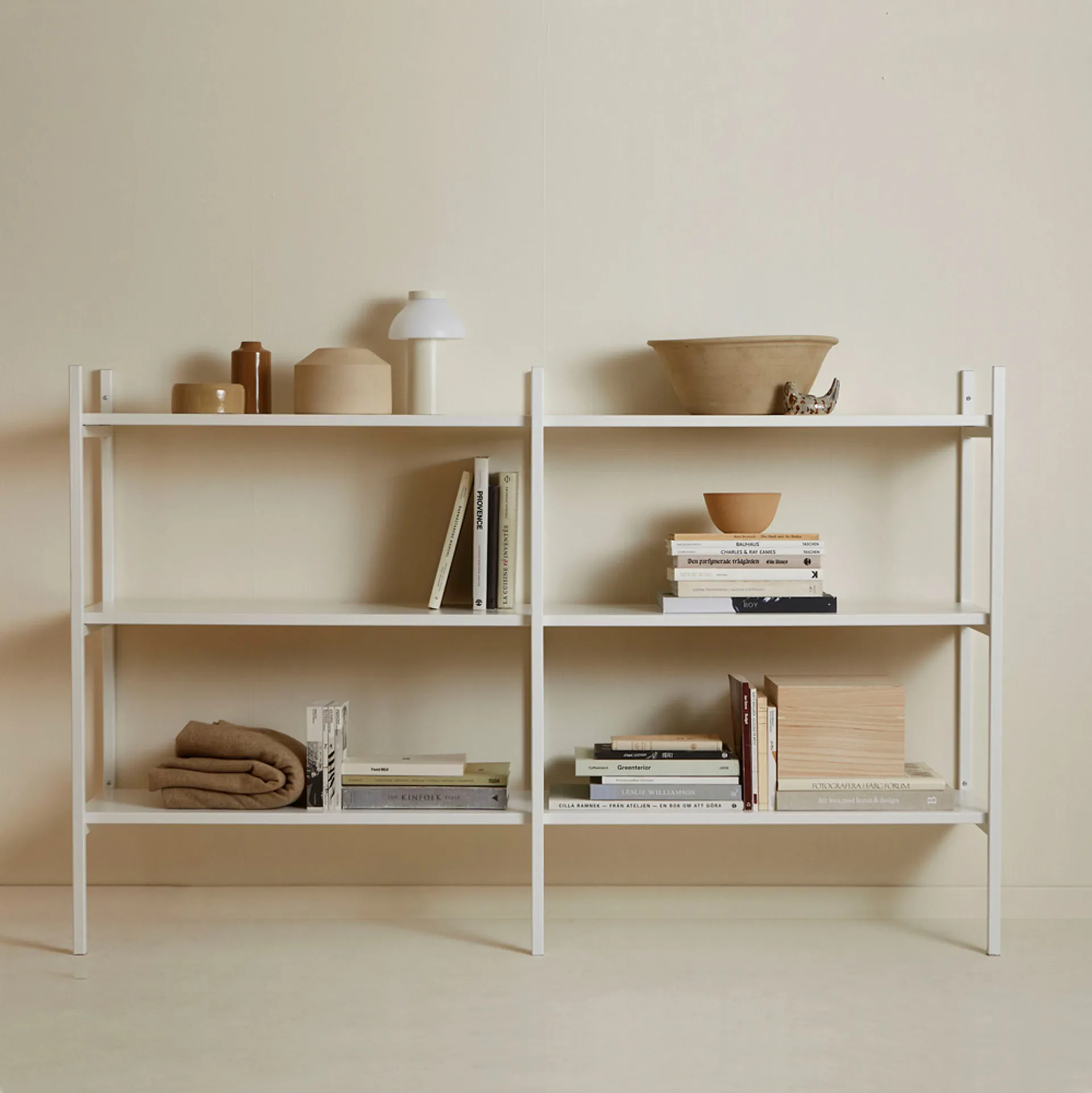Portal bokhylla small, Off white, 158 cm,  TÔNN furniture