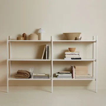 Portal bokhylla small, Off white, 158 cm - TÔNN furniture