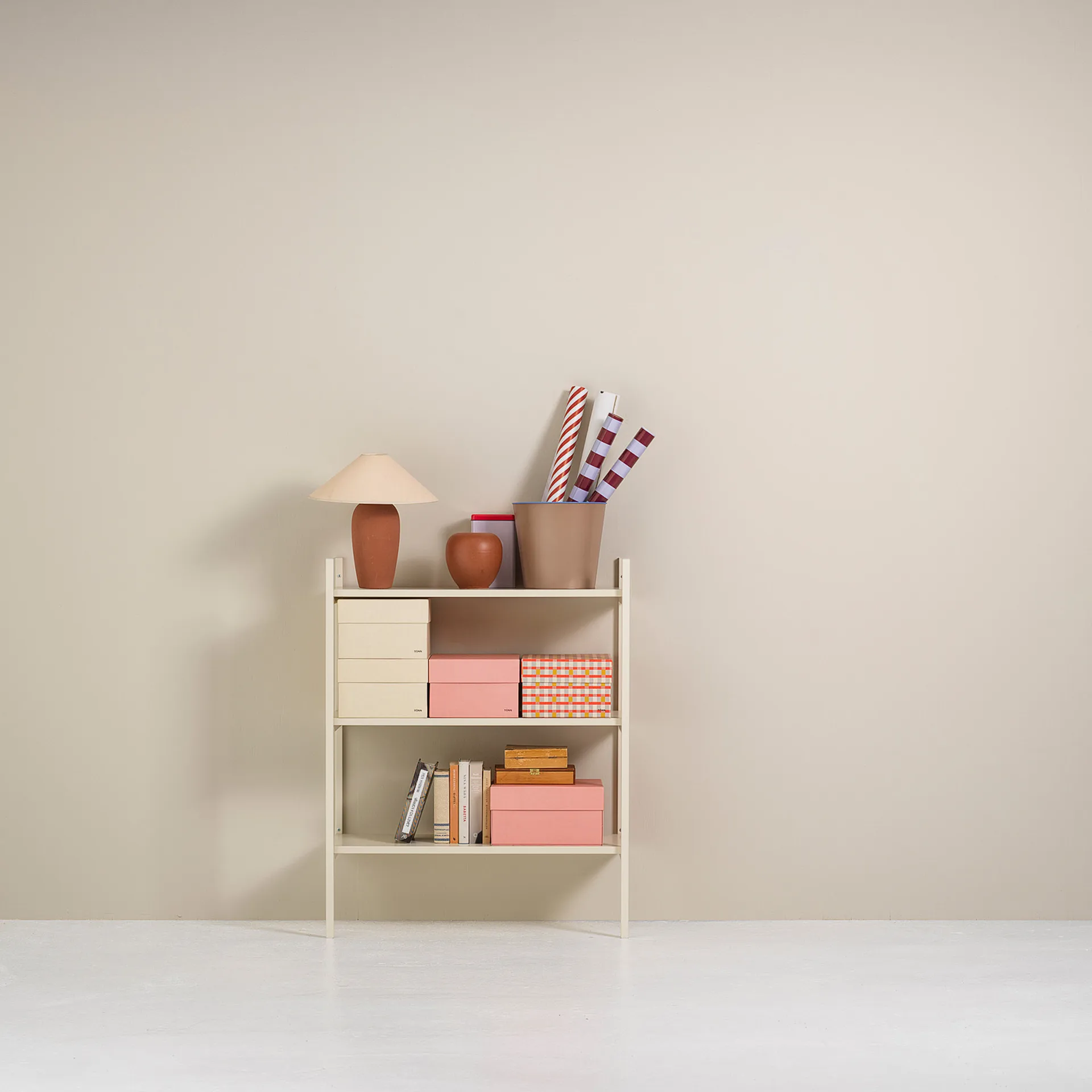 Portal bokhylla small, Off white, 80 cm,  TÔNN furniture