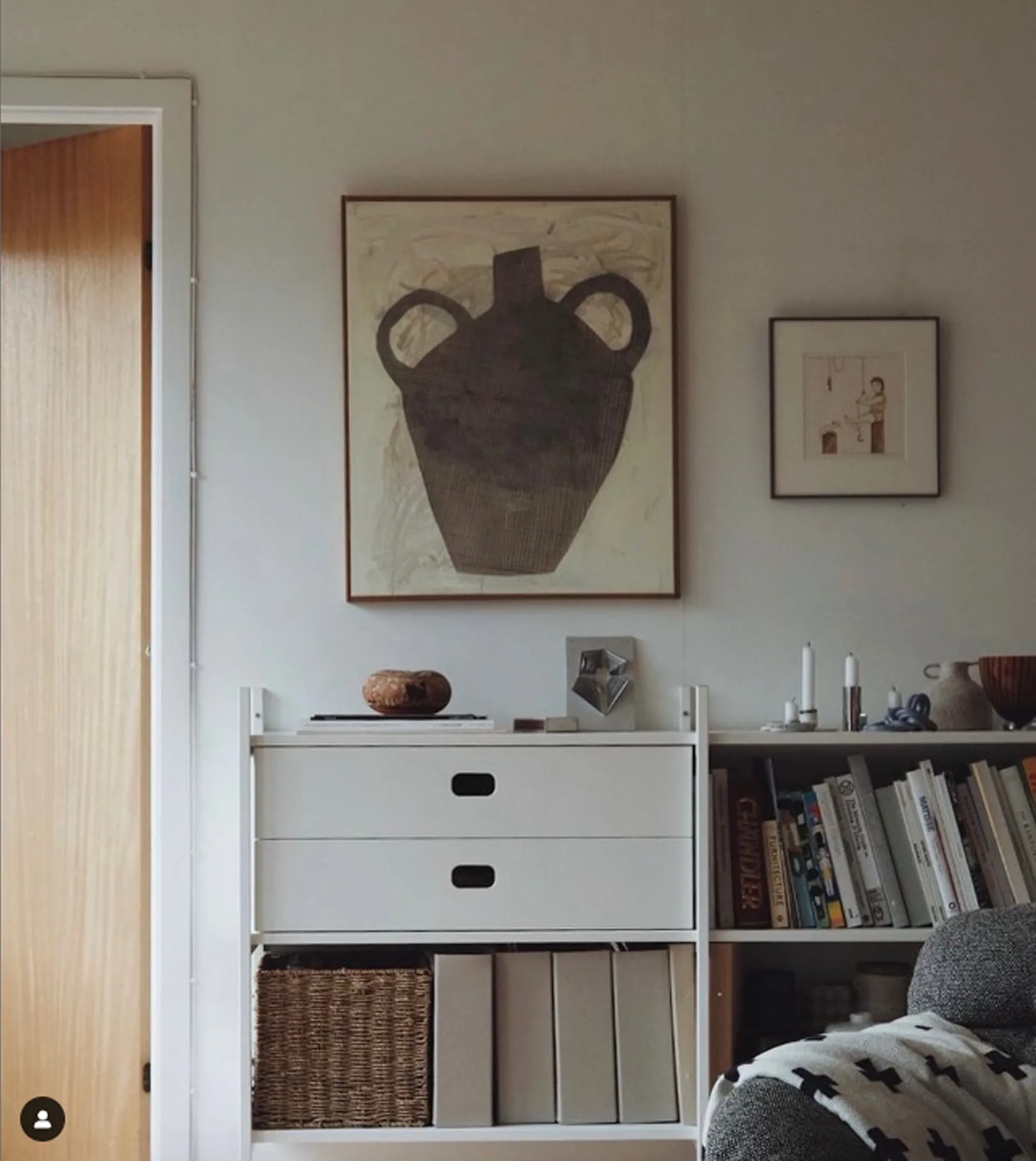 Portal bokhylla small, White, 158 cm,  TÔNN furniture