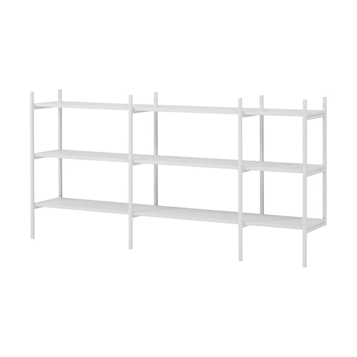 Portal bokhylla small, White, 201 cm - TÔNN furniture