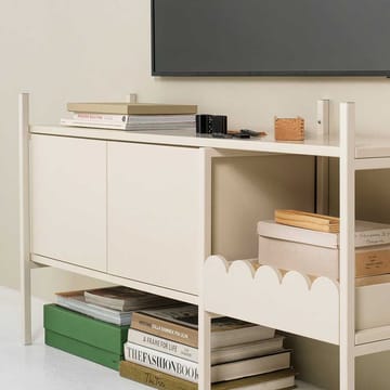Portal TV-bänk 123 cm - Off-white - undefined - TÔNN furniture