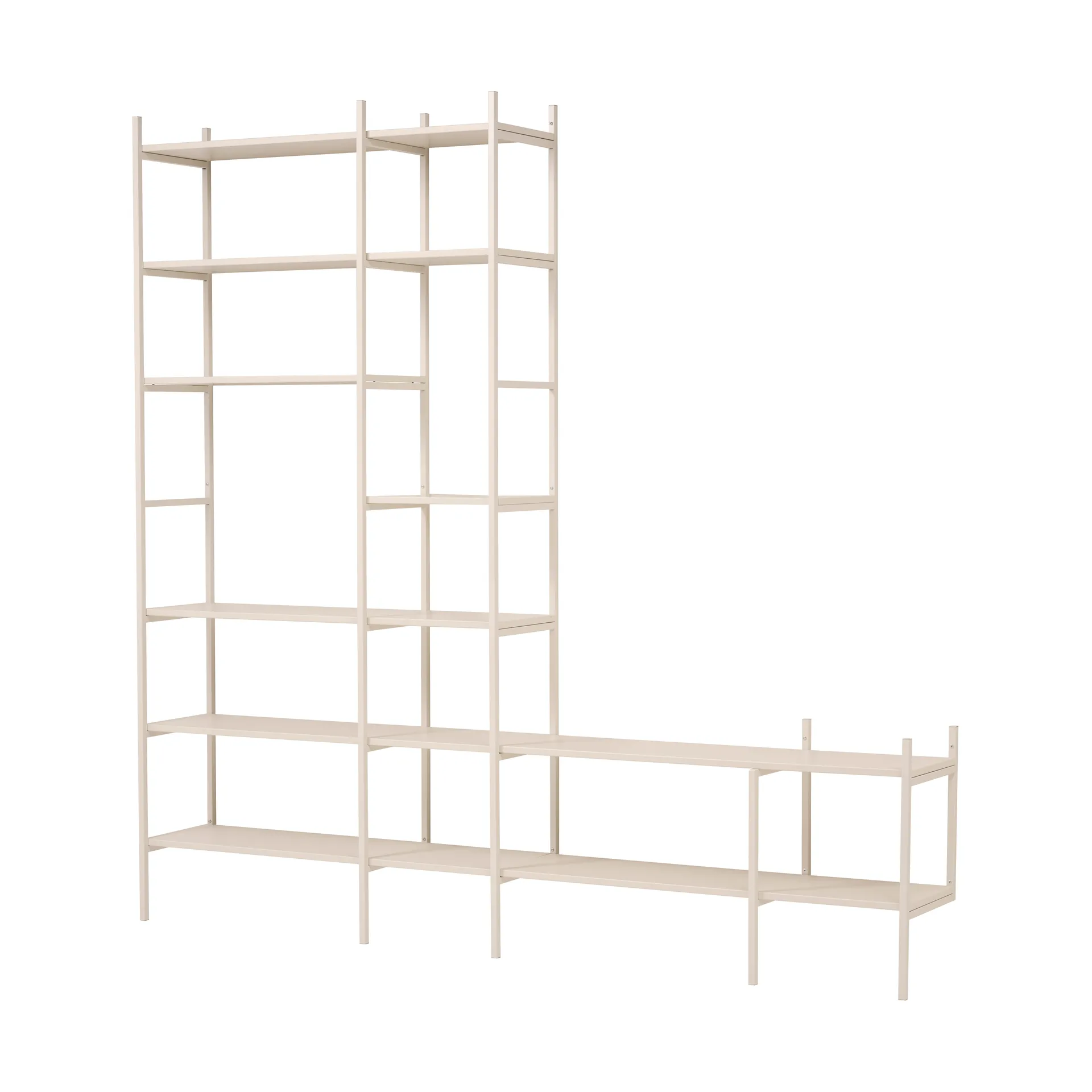 Portal TV-hylla, Off white, 244 cm,  TÔNN furniture
