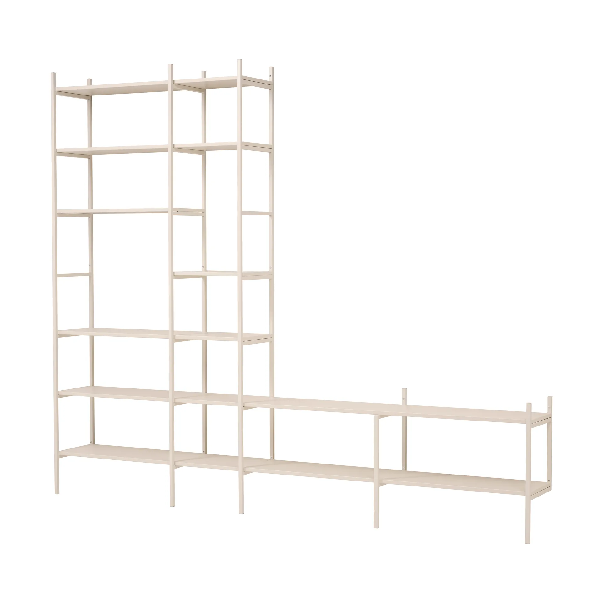 Portal TV-hylla, Off white, 279 cm,  TÔNN furniture