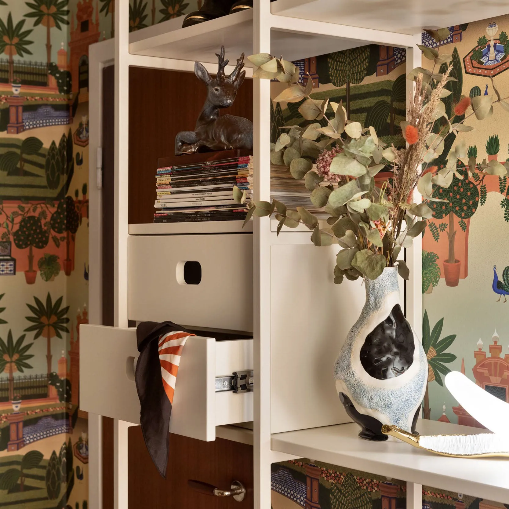 TÔNN lådhurts liten, Off-white TÔNN furniture