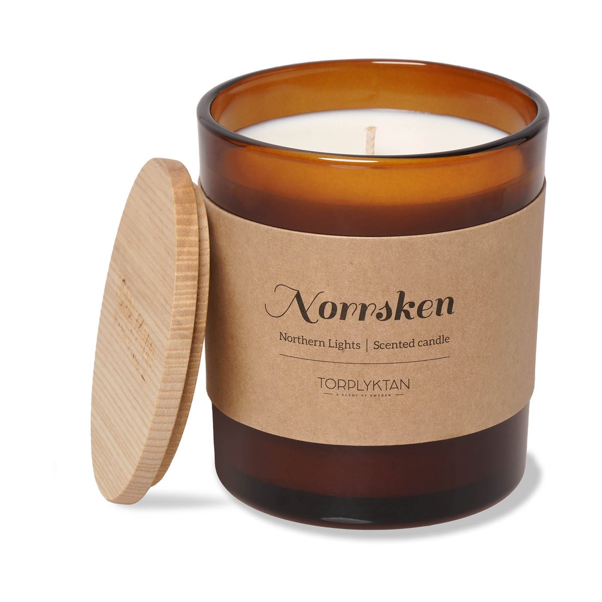 Torplyktan Four seasons doftljus 310 g Norrsken | Skandinavisk Design | Doftljus & Doftpinnar | Brun