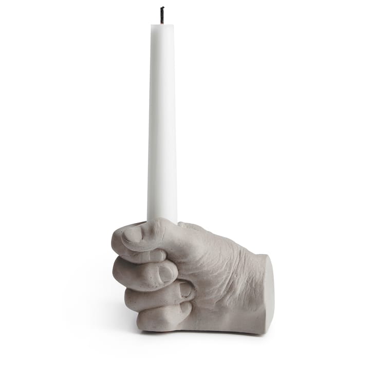 Take Care betongljusstake, Grå Tove Adman