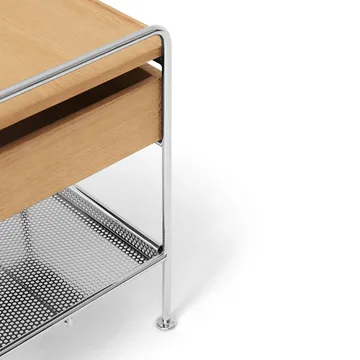 Alima NDS3 sidobord - Lackerad ek-krom - &Tradition