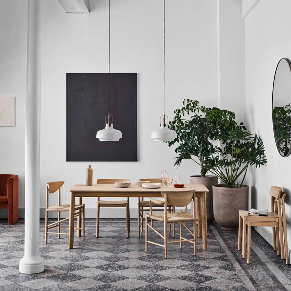 Amore SC49 spegel, bronzed brass &Tradition