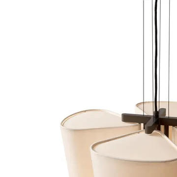 Bella chandelier pendel - SC115, Bronzed & Soft Canvas, Ø54 cm - &Tradition