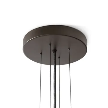 Bella chandelier pendel - SC115, Bronzed & Soft Canvas, Ø54 cm - &Tradition