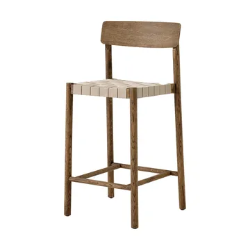 Betty TK12 Counter Chair barstol 65 cm - Naturfärgat lin-rökt ek - &Tradition