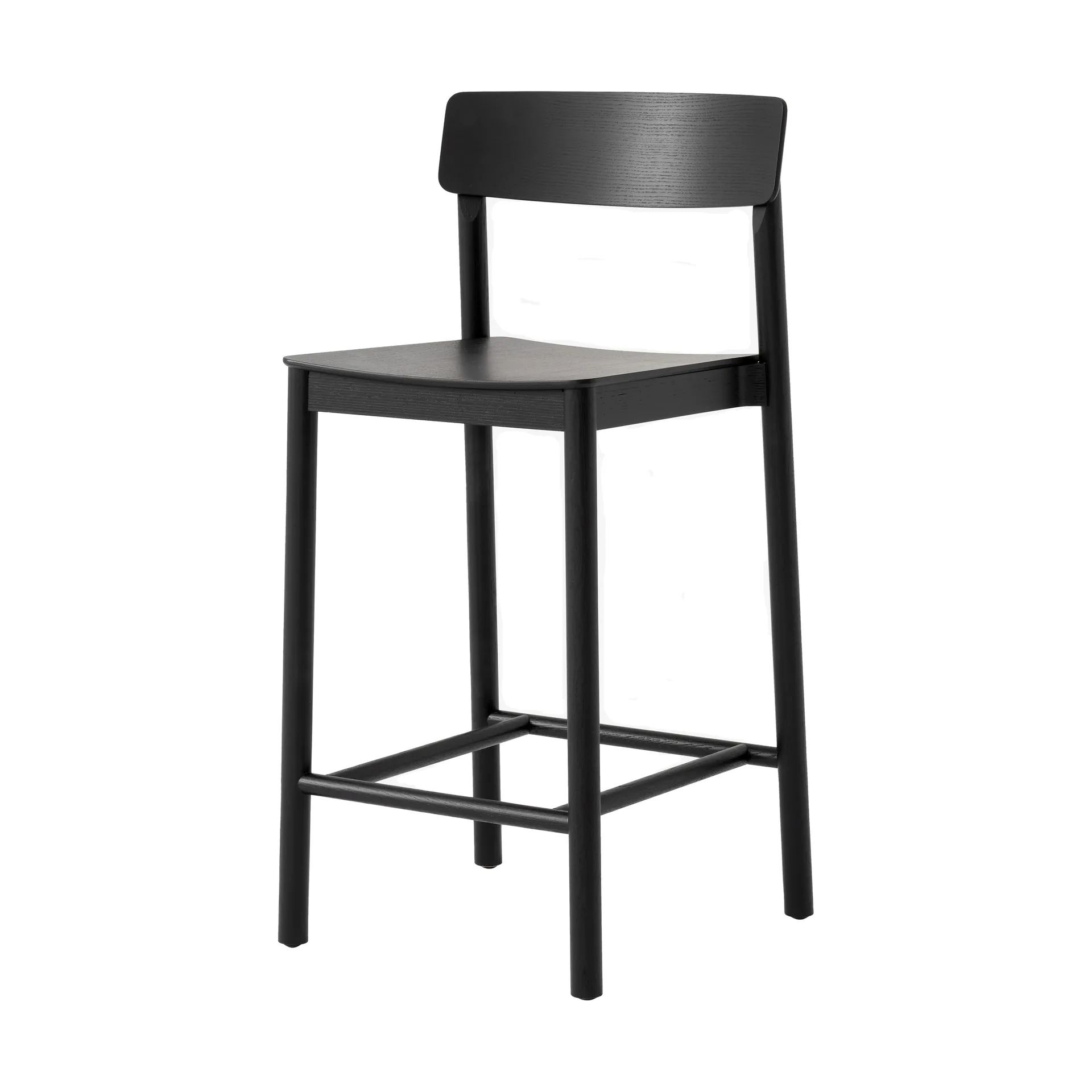 Betty TK13 Counter Chair barstol 65 cm, Svartlackad ask &Tradition