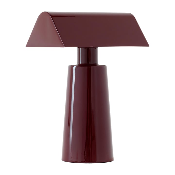 Caret MF1 portable bordslampa - Dark burgundy - &Tradition