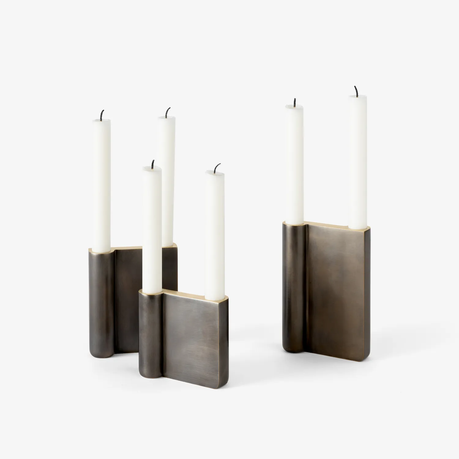 Collect ljusstake SC39, Bronzed brass &Tradition