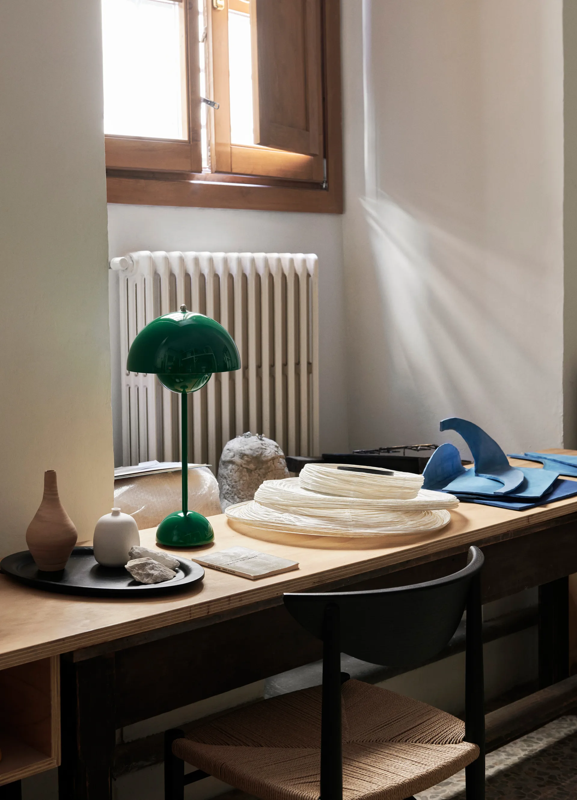 Collect SC64 bricka 28 cm, Black Stained Oak &Tradition