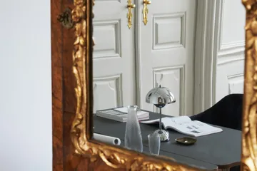 Flowerpot portabel bordslampa VP9 - Chrome - &Tradition