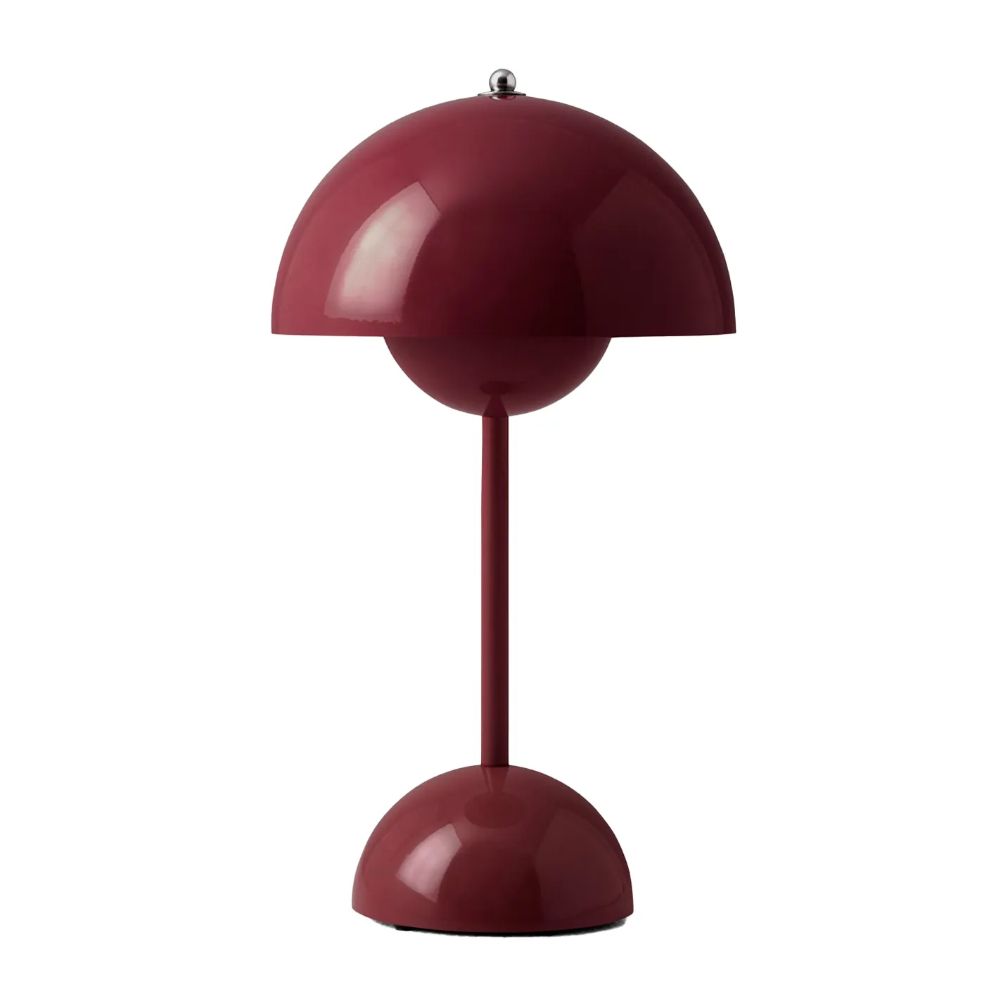 Flowerpot portabel bordslampa VP9, Dark plum &Tradition