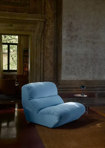 Flowerpot portabel bordslampa VP9 - Steel blue - &Tradition