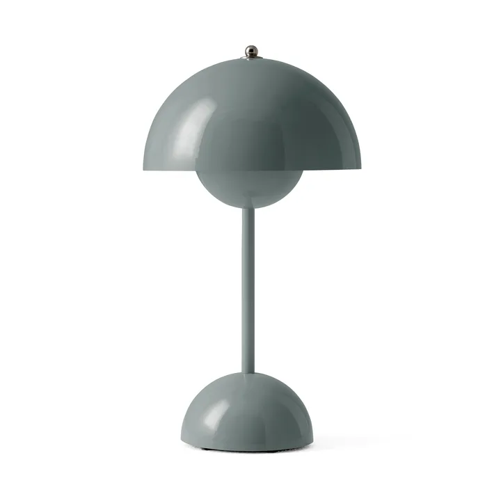 Flowerpot portabel bordslampa VP9 - Stone blue - &Tradition
