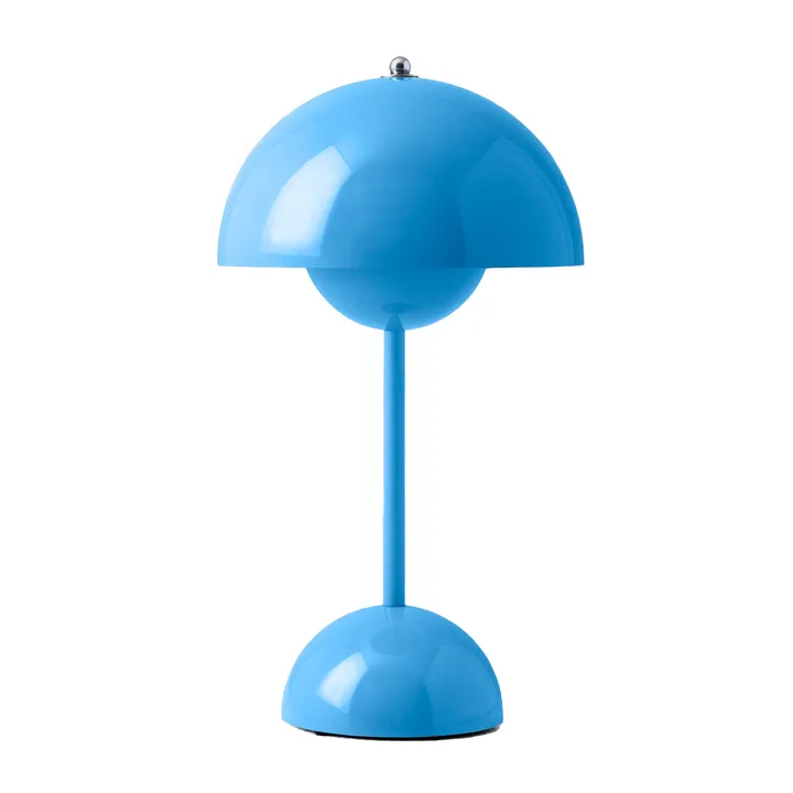 Flowerpot portabel bordslampa VP9 - Swim blue - &Tradition