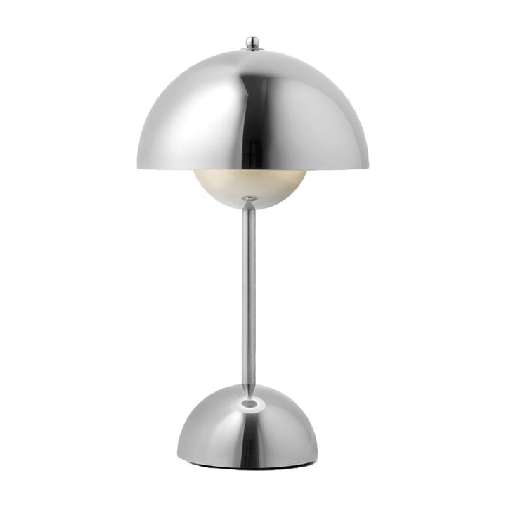 Flowerpot portable bordslampa VP9 - Chrome - &Tradition