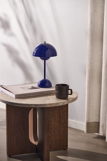 Flowerpot portable bordslampa VP9 - Cobalt blue - &Tradition