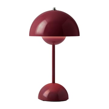 Flowerpot portable bordslampa VP9 - Dark plum - &Tradition