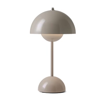 Flowerpot portable bordslampa VP9 - grå-beige - &Tradition