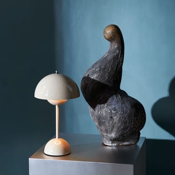 Flowerpot portable bordslampa VP9 - grå-beige - &Tradition
