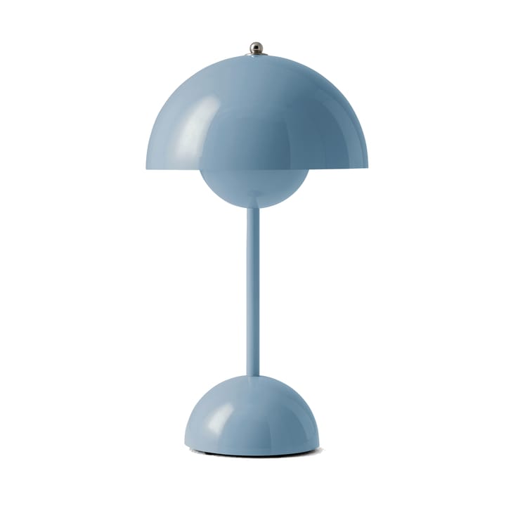 Flowerpot portable bordslampa VP9 - Light blue - &Tradition