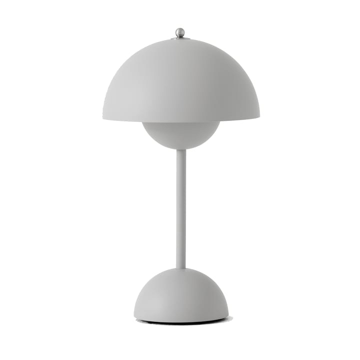 Flowerpot portable bordslampa VP9 - Matt light grey - &Tradition