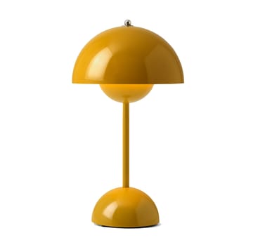Flowerpot portable bordslampa VP9 - Mustard - &Tradition