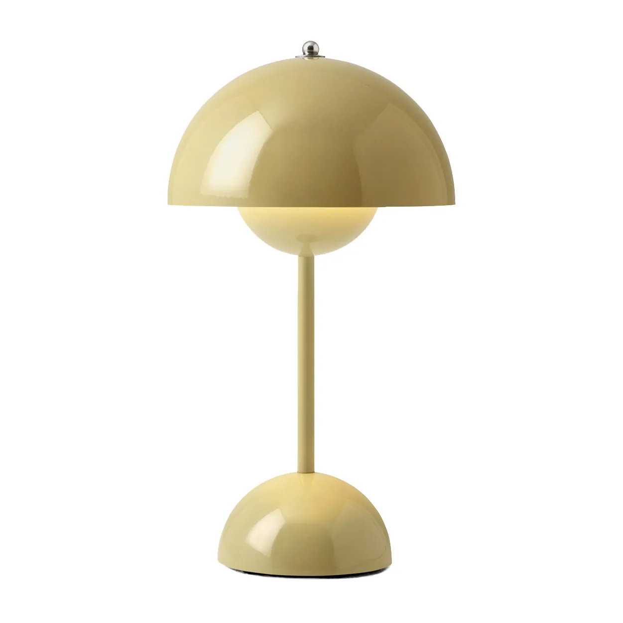 Flowerpot portable bordslampa VP9, Pale sand &Tradition