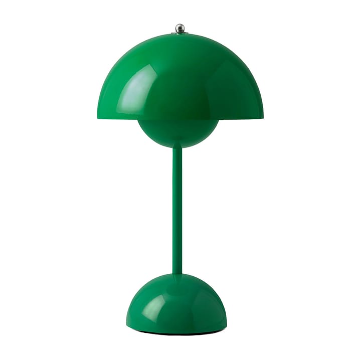 Flowerpot portable bordslampa VP9 - Signal green - &Tradition