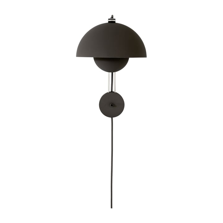 Flowerpot vägglampa VP8 - Matt black - &Tradition