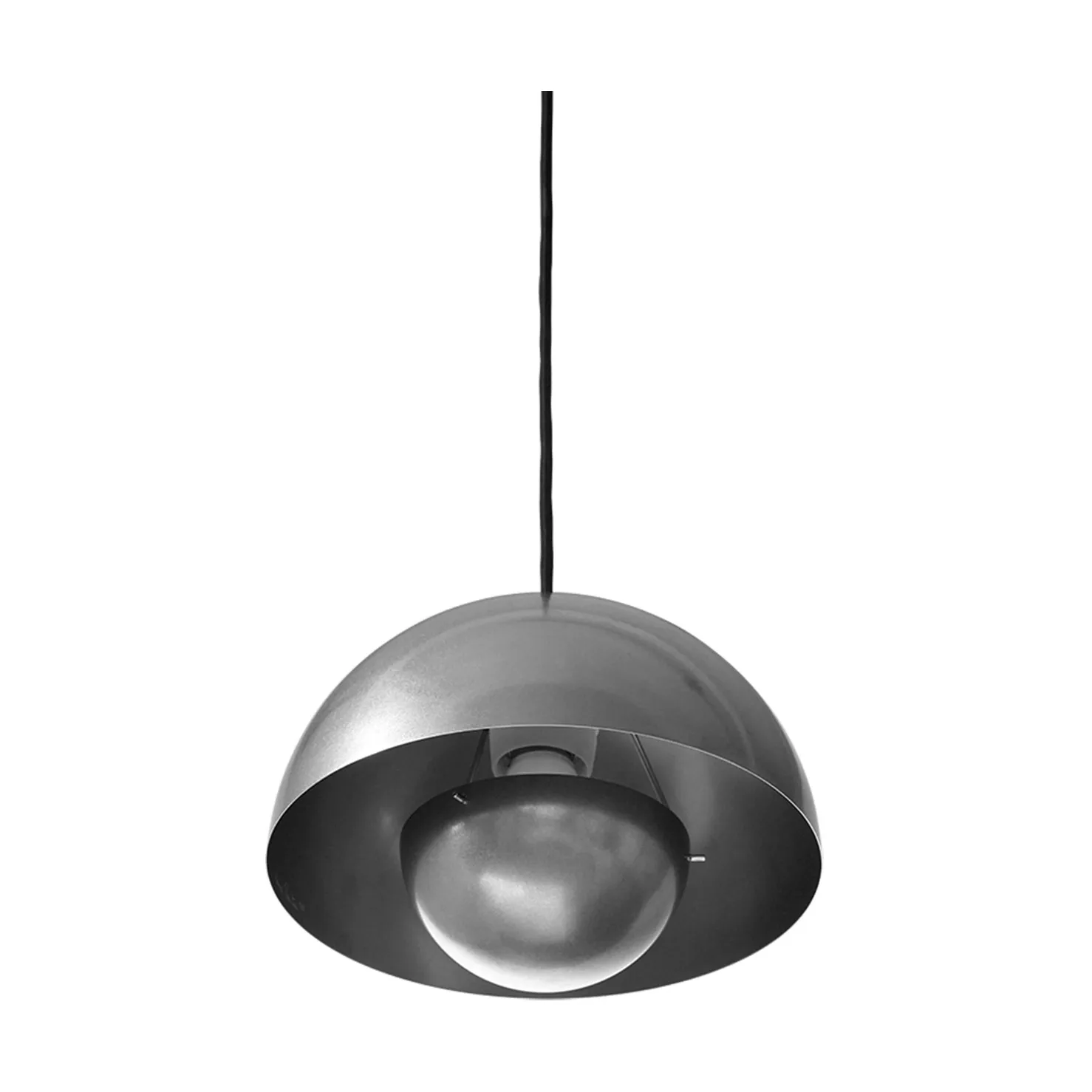 Flowerpot VP1 pendel Anniversary Edition, Pewter &Tradition